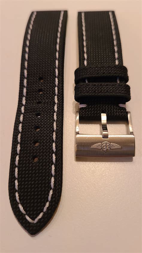 yellow breitling strap|Breitling military strap.